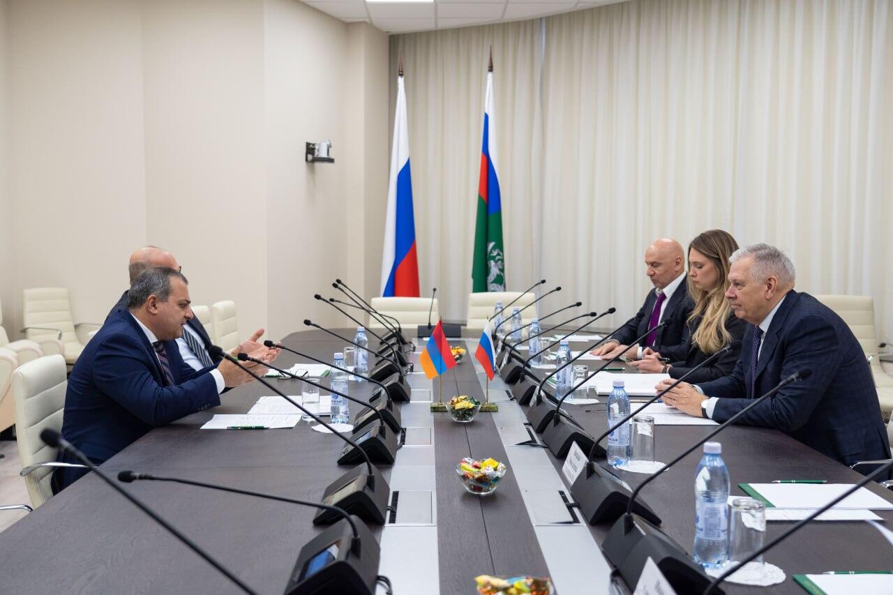 Встреча глав Россельхознадзора и Инспекционного органа по безопасности пищевых продуктов Армении