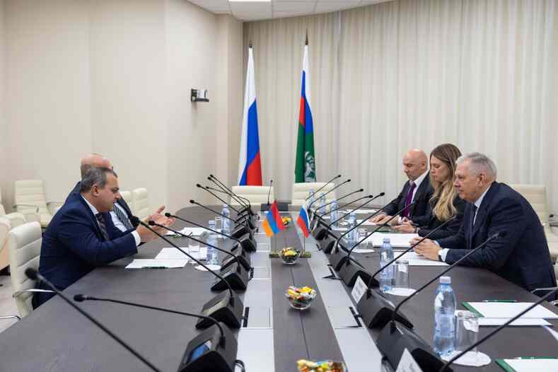 Встреча глав Россельхознадзора и Инспекционного органа по безопасности пищевых продуктов Армении